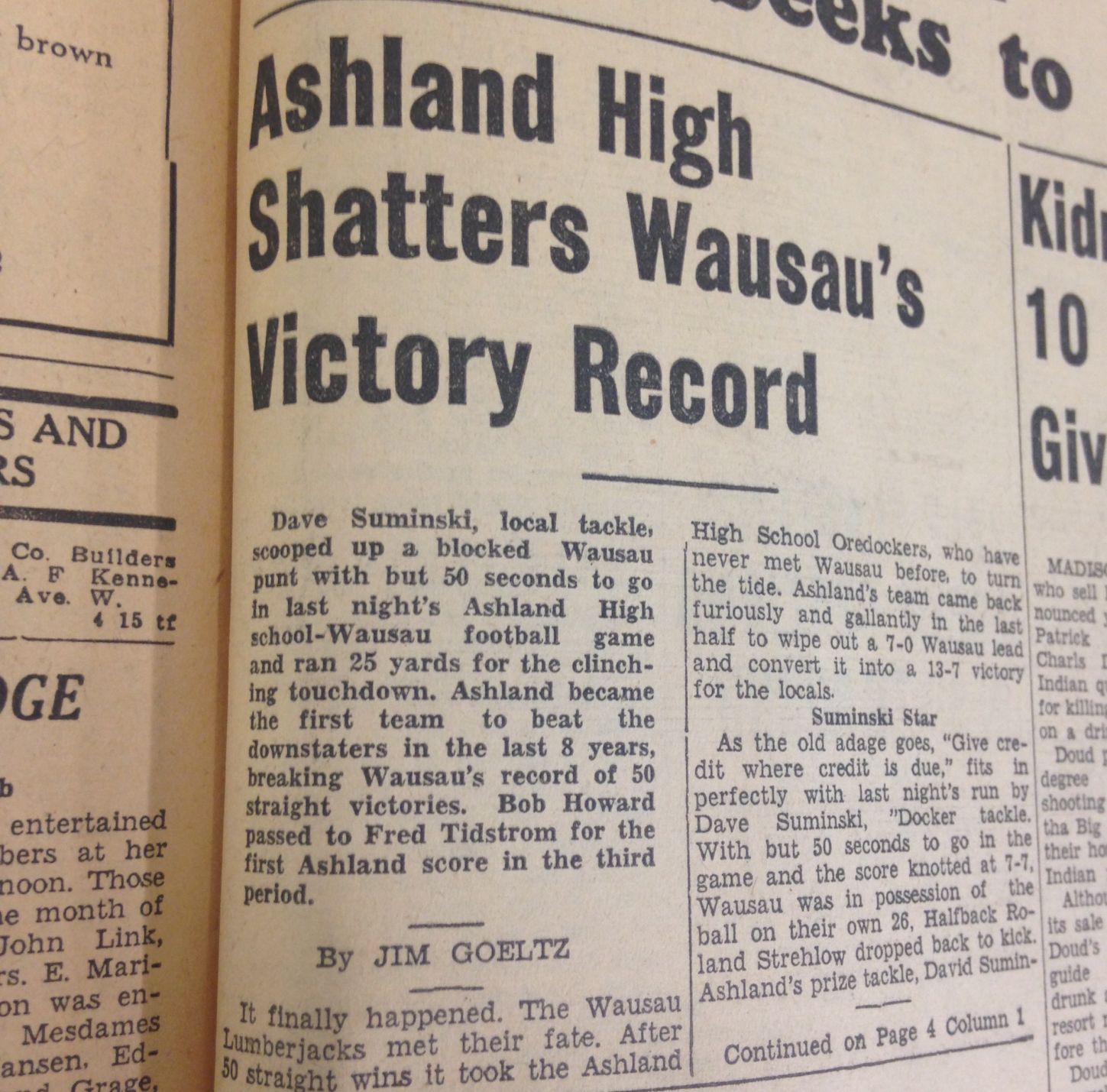 AHS Football History